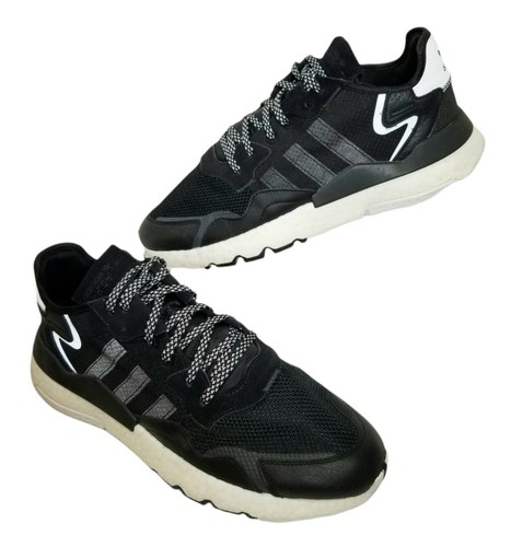 Adidas Mens Size 13 Nite Jogger Core Black White Running Response Sneaker  EE6254 | eBay