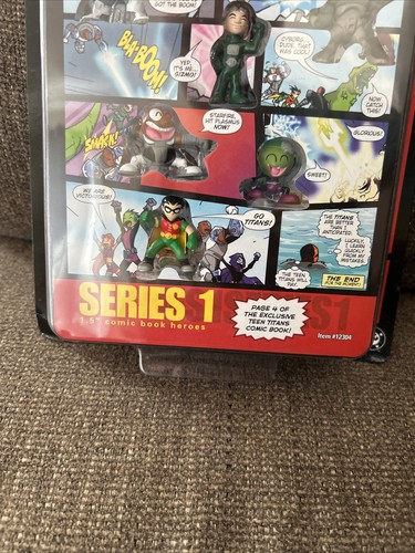 Teen Titans Go! Comic Book Heroes Series 1 Page 4 Exclusive 1.5" Figure Pack NEW - Picture 3 of 19