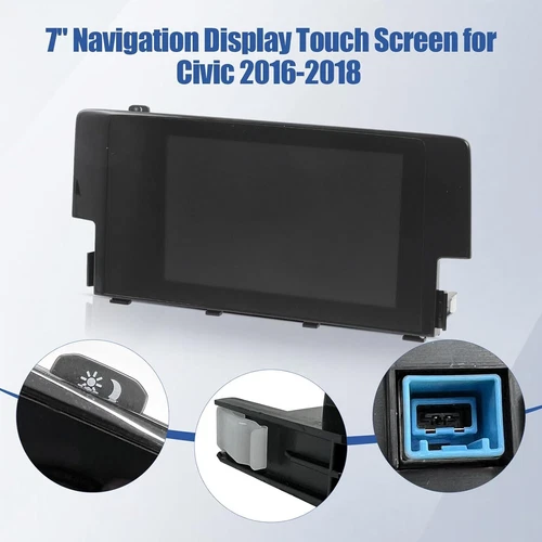 Pantalla táctil de radio navegación de 7" para Honda Civic 39710-TBA-A11 2016-18 - Imagen 5 de 18