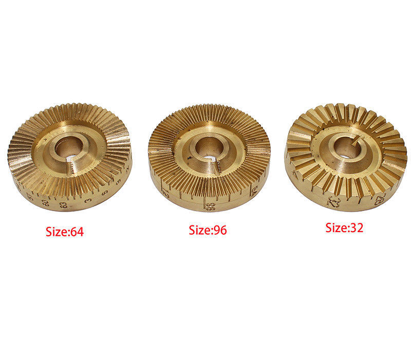 Copper Made Gem stone faceting machine gear 96 72 64 32