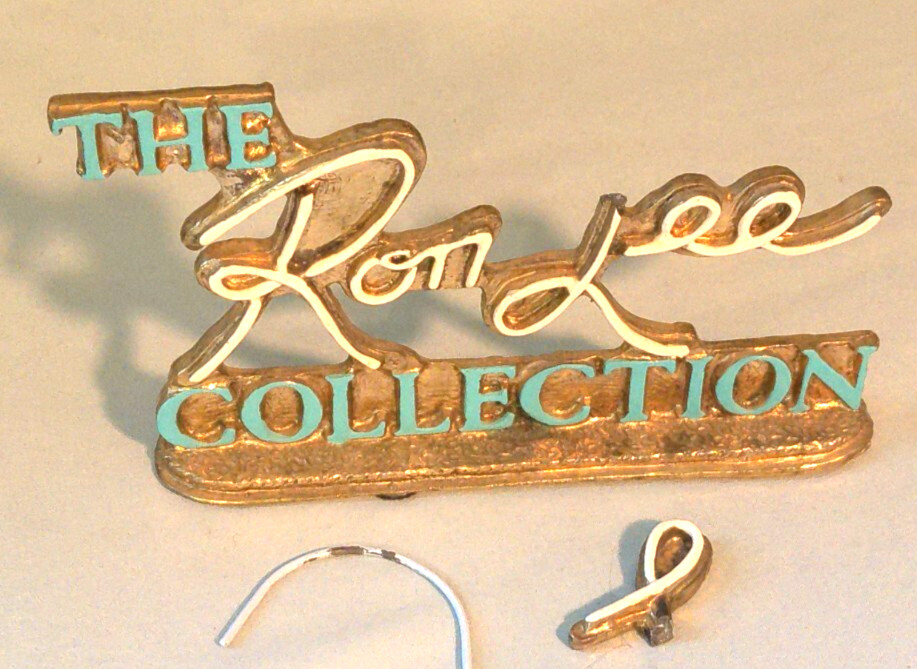 Ron Lee Collection Dealer Collector Display Advertising Sign - Needs Repaired***