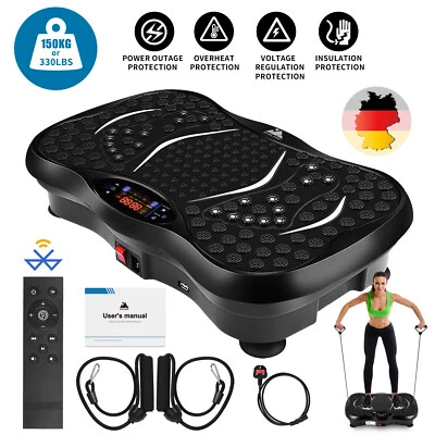 MARKENLOS 3D Vibrationsplatte Vibrationsgerät Vibrationstrainer Heimtrainer Vibro Shaper