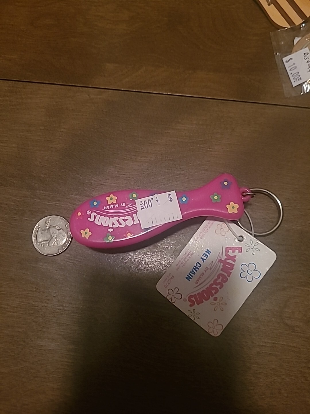 Nice Expressions Hairbrush Keychain. NWT eBay