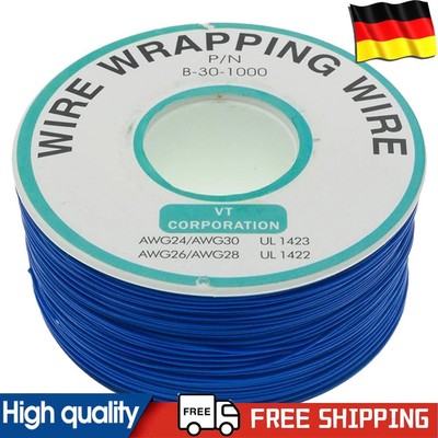250M 30AWG OK Wire Tinned Copper Solid Cable Electronic Wire B-30-1000 Cable