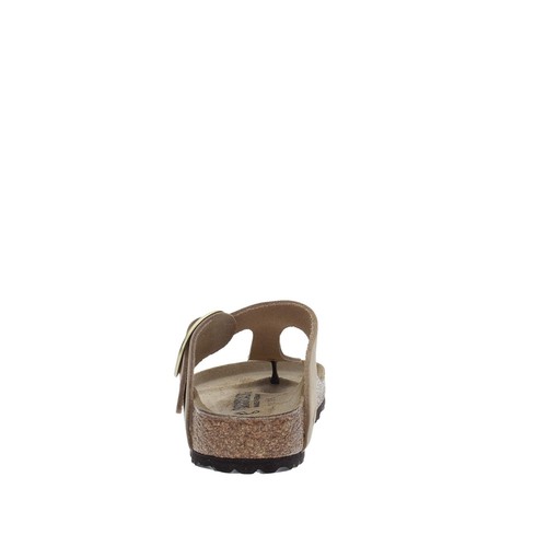 Birkenstock Infradito Pelle Donna Sabbia 1023966 - Foto 2 di 5
