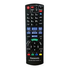 Panasonic N2QAYB000719 Blu-Ray Disc Player Remote Control Black Has Been Tested