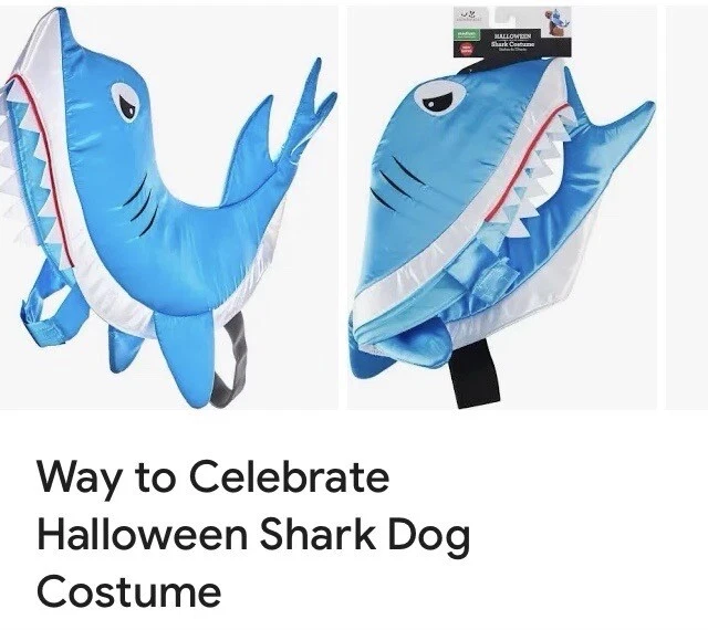 Way to Celebrate Halloween Shark Dog Costume XS (good For A Mini 5 -10 Lb Dog - Image 3 of 4