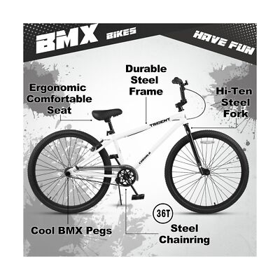 24 26 Inch BMX Race Bike Trident Bicycles Beginner-Level to