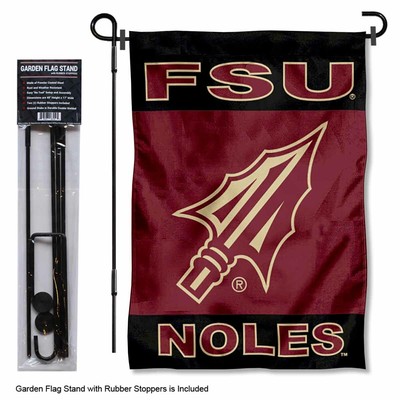 Florida State University Arrow Garden Flag and Stand Pole Kit