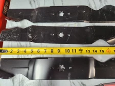 (3 Pack) Aftermarket 18" L x 3" Width x 6 Point Star CH Hi-Lift Mower Blades New