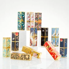 Wholesale multicolor DIY Empty Lipstick Tube Lip Balm Lipstick Container Square