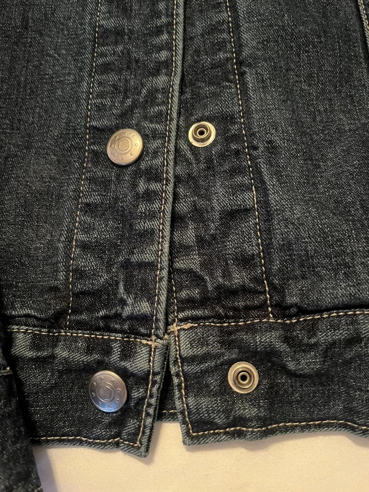 Chaqueta vaquera Hanna Andersson talla grande Foto 4 de 4
