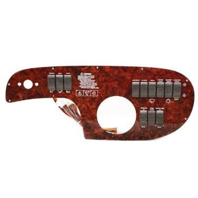 Wellcraft Boat Switch Panel 025-2902 | 23 1/4 x 9 1/4 Inch Carling
