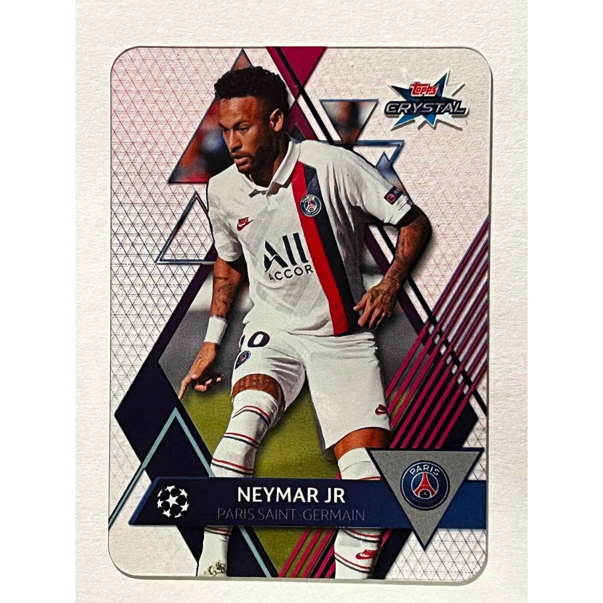 2019 Topps Uefa Champions League Crystal 76 Neymar JR | eBay