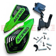 KAWASAKI KX450F KX450X ACERBIS K-FUTURE VENTED HAND GUARDS GREEN 2024-2025