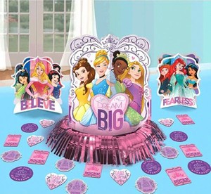 Disney Princess Table Decorating Kit 23 Piece Centerpiece Party