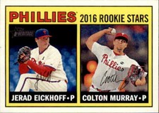Jerad Eickhoff/Colton Murray 2016 Topps Heritage Rookie Stars Card #173