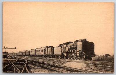 French Railroad RPPC* Postcard ''Marseille-Nice Rapid'' c1943-46 HMP*