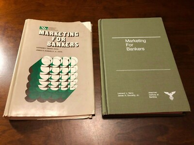 MARKETING FOR BANKERS by Leonard L. Berry (American Bankers Association)