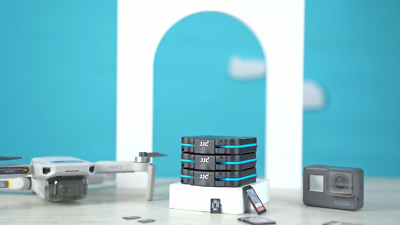 JJC Custodia Per Scheda Di Memoria A 24 Slot Per 12 Schede Micro SD SDXC SDHC TF E 6 Schede CFexpress Di Tipo A, Archiviazione Portatile Compatta Per Schede - Foto 11