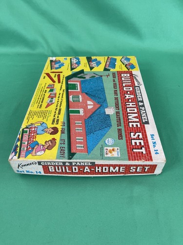 1962 Kenner’s Girder & Panel Build-A-Home Set #14 - VERY NICE! COMPLETE! - Picture 8 of 11