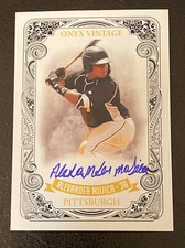 2021 Onyx Vintage Baseball AUTO /275 #VAAM Alexander Mojica Pittsburgh Pirates