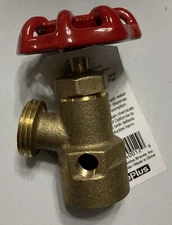 ProPlus 3/4" Evaporative Cooler Valve-Thread Inlet & Outlet With 1/8” Side Tap