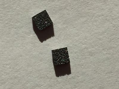 CVD Diamond 3X3X0.8mm，custom sizes available