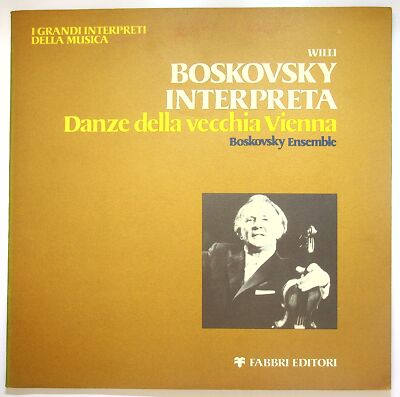 EBOND Willi Boskovsky - Tänze des alten Wien Vinyl - Fabbri V109071