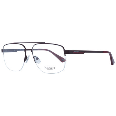 Hackett Glasses Frames Men's Brown Pilot-Aviator Metal HEK1263 175 56mm