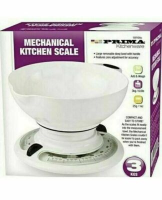 3 KG TRADITIONELLE WIEGEN MESSEN KÜCHE BACKEN KOCHWAAGE SCHÜSSEL MODERN     