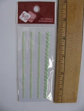 Zva Creative GEMS GREEN Self-Adhesive NOS b