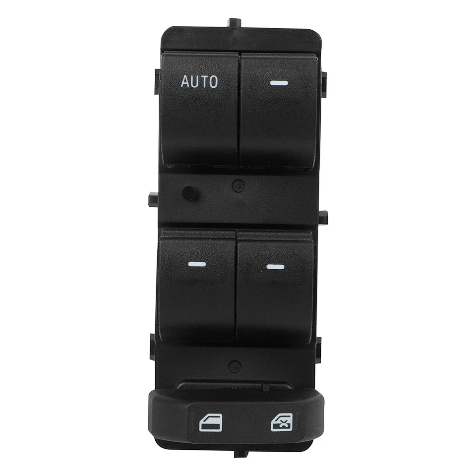 Interruptor de ventana eléctrica del lado del conductor delantero negro para Ford Fusion Mercury Milan nuevo Foto 2 de 4