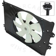 A/C Condenser Cooling Fan Assembly For 2009 10-2015 Honda Pilot EX LX 3.5L V6