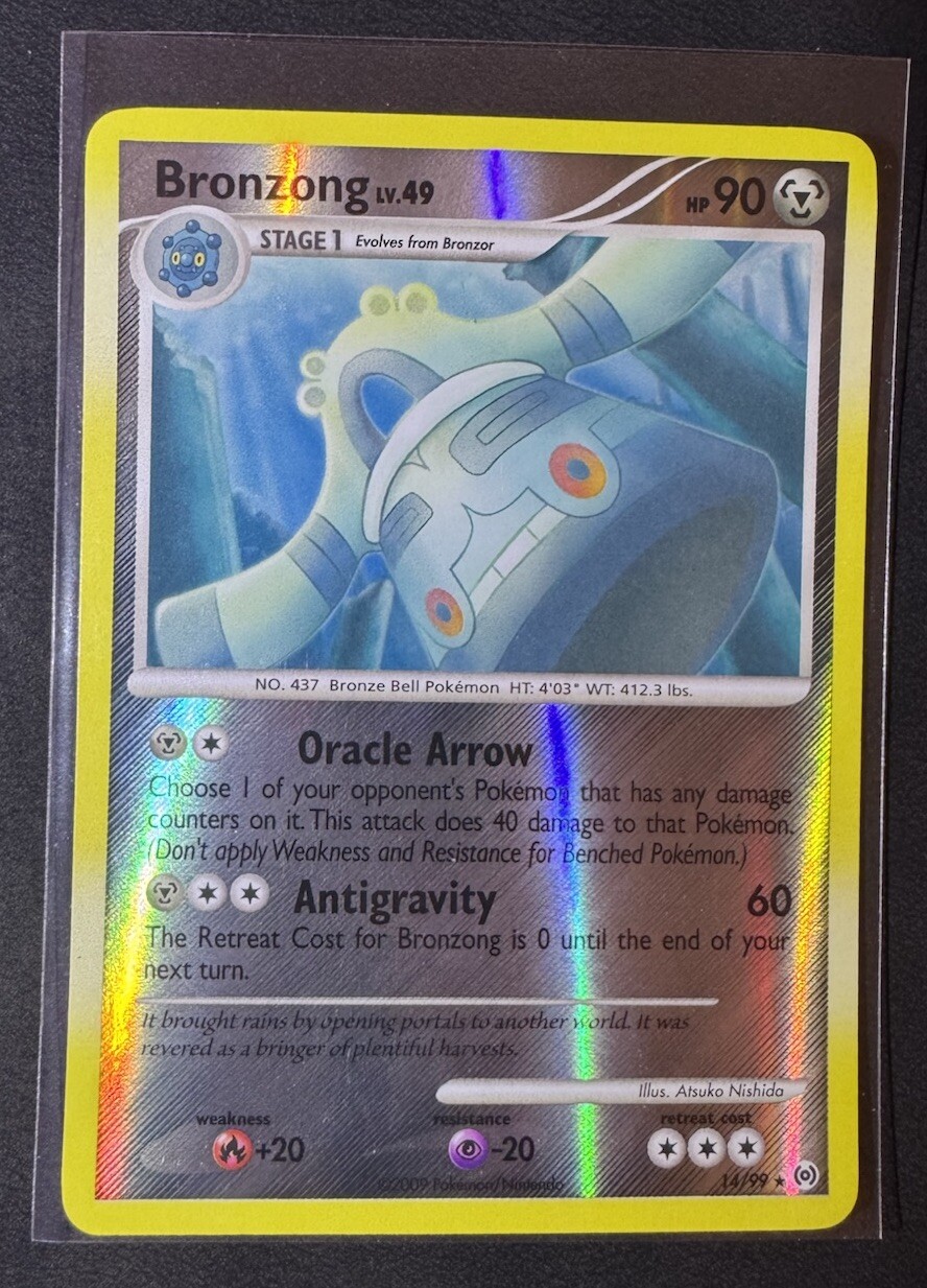 POKEMON TCG - BRONZONG LV.49 14/99 PLATINUM ARCEUS - REVERSE HOLO