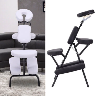 PRESENT-HOUSE1 Beauty Salon Home Folding Massage Chair with Adjustable Spa Tattoo Acupuncture