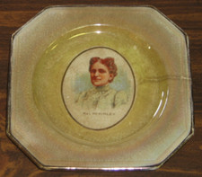 1910s Imperial China Plate US Presidential First Lady Ida McKinley (William)