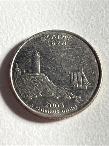 2003-P 50 State Quarters Maine — photo from the most recent tracked eBay sale