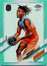 2021-22 Topps Chrome Overtime Elite #37 Davion Mace Aqua Refractor #/199