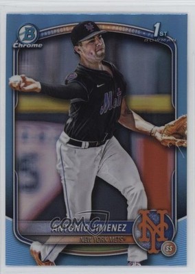 2025 Bowman Draft Chrome Sky Blue Refractor Antonio Jimenez #BDC-56 0w27