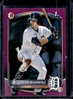 2025 Bowman Kevin McGonigle Fuchsia Border 1st #99/299 Tigers