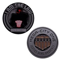 MetallmüNze 2000 Ad Judge Dredd Mega-City One Limited Edition