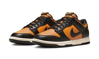 HF5441-701 Nike Dunk Low Retro Desert Ochre Pale Ivory Black (Herren)