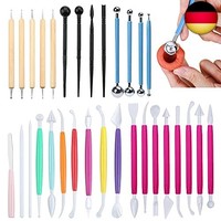 31 StüCk Fondant Modellierwerkzeug Torten Dekoration Set Polymer Clay Werkzeug