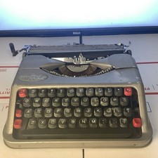 Hermes Rocket Typewriter - Rare Empire Aristocrat Key Colorway Needs Service thumbnail