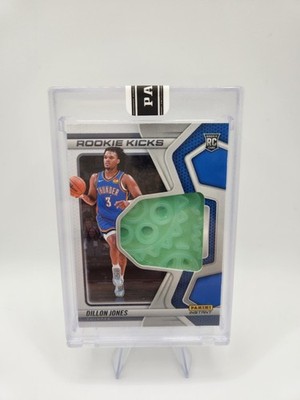 Dillon Jones 2024-25 Panini Instant Rookie Kicks RC 4/10 Shoes Thunder Blazers