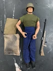 Gi Joe Pearl Harbor Navy Man Sailor Army Man Soldier WW2 Base Defender Gunner