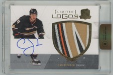 2010-11 Upper Deck The Cup Limited Logos Auto Patch /50 Cam Fowler Rookie Auto