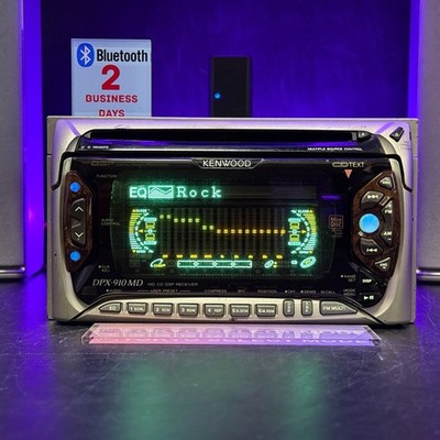 KENWOOD DPX-910MD カーオーディオ Kenwood DPX-910MD Car Audio 2DIN CD MD Bluetooth Ready DSP JDM