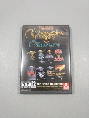 Dungeons & Dragons Neverwinter Nights PC Game (2 Discs, Map, Manual) 